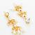 gold plated kundan long necklace set