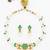 gold plated pearl bead choker