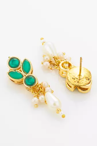 gold plated pearl bead choker