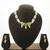 gold plated pearl bead choker