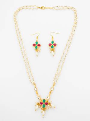 double strand pearl necklace 2