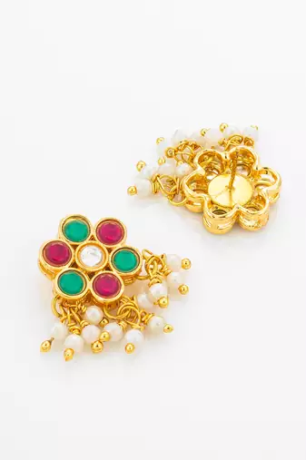 multicolor kundan choker necklace