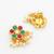 multicolor kundan choker necklace