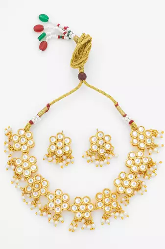 traditional kundan choker set