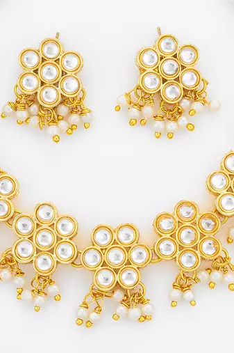 traditional kundan choker set