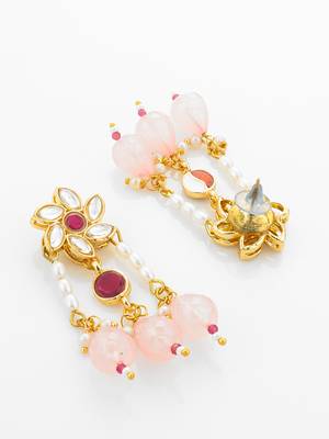 gold plated pearl pendant necklace 3
