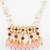 gold plated pearl pendant necklace