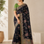 black jaqurad all over jaal border with dola pashmina silk saree