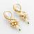 green enamel kundan necklace set