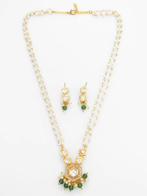 long pearl strand necklace set 2