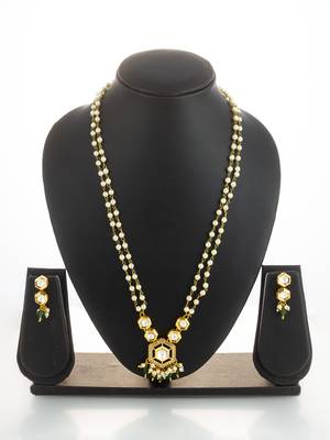 long pearl strand necklace set 1