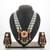 gold plated pearl rani haar set