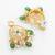 gold plated green choker set