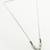 silver plated green kundan necklace