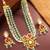 mint green pearl necklace set