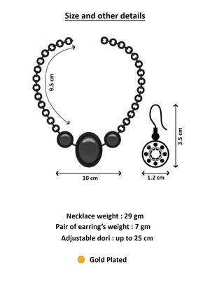 ruby kundan pendant necklace set 5