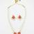 gold plated kundan necklace set