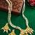 mint green kundan necklace set