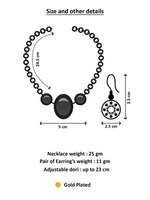 peach kundan necklace set 4
