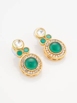green white traditional necklace set 2