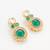 green white traditional necklace set