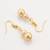 gold plated pearl necklace set