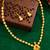 gold plated pearl necklace set