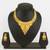 gold plated temple necklace set