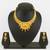 gold plated temple necklace set