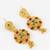 gold plated temple necklace set