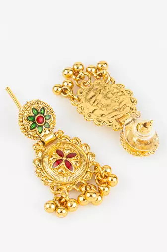 south indian temple necklace set