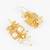 gold plated pearl kundan necklace set