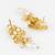 gold plated pearl necklace set