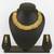gold plated temple necklace set