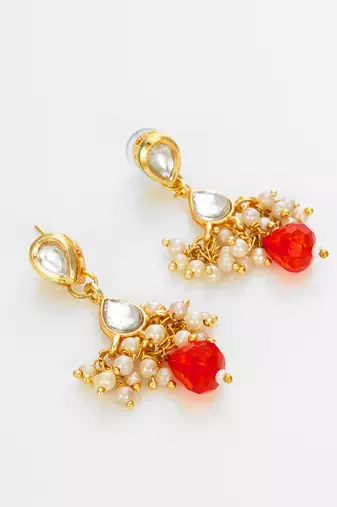 gold plated multistrand necklace set