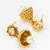 antique gold kundan pendant long necklace with seed pearls and jhumka earrings