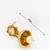 antique gold kundan pendant long necklace with seed pearls and jhumka earrings