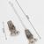 oxidized silver fan motif collar choker necklace set with ghungroo earrings and maang tikka