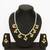 gold plated kundan choker set