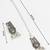 oxidized silver leaf and teardrop panel choker necklace set with ghungroo drops, earrings and maang tikka