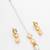 white kundan bridal set