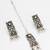 navratri special oxidized silver broad choker necklace set with ghungroo fringe, earrings and maang tikka