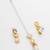 white kundan bridal set