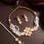 white kundan bridal set