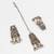 Oxidized Silver Floral Choker Set with Ghungroo Drops & Maang Tikka