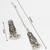 oxidized silver leaf choker necklace set with ghungroo drops, earrings and maang tikka