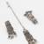 oxidized silver floral choker necklace set with ghungroo drops, earrings and maang tikka