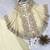 Off white faux georgette embroidered palazzo set