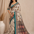 white-rama digital printing with original mirror dola silk saree