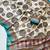 white-rama digital printing with original mirror dola silk saree